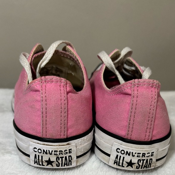 Converse Pink and White Sneakers women’s size 8 - Picture 2 of 3